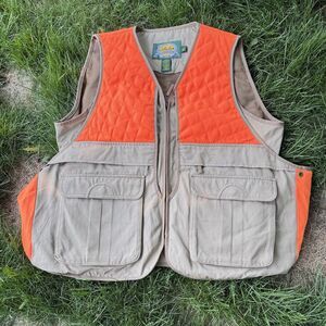 Cabelas Vest NEW WOT Canvas Hunting Fishing Men's Size Large RN943270